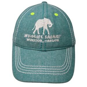 ACE USA Snapback Blue One Size Wildlife Safari Winston Oregon Elephant Hat